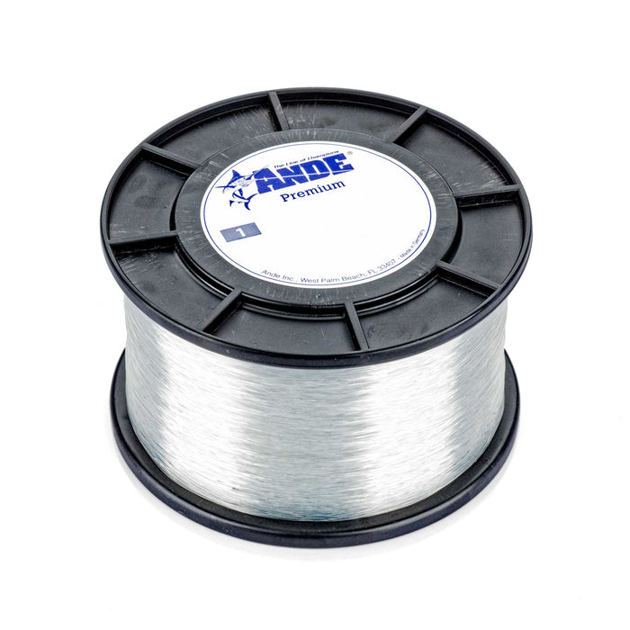 Ande Premium Monofilament Line Clear Bulk Spool