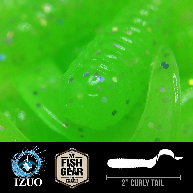 Hawaiian Angler 2'' Curly Tail Grubs