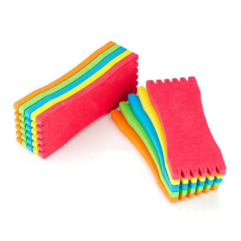 Foam Fishing Hook Rig Holder (10 Pack, Assorted Colors)