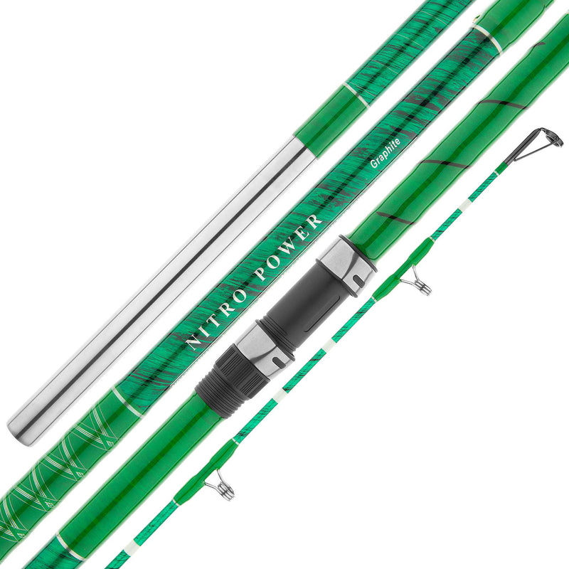 Nitro Ulua Rods Medium-Heavy Action Metallic Silver