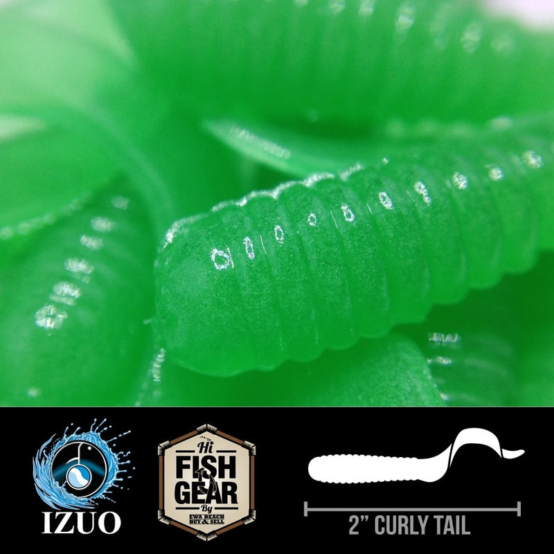 Hawaiian Angler 2'' Curly Tail Grubs