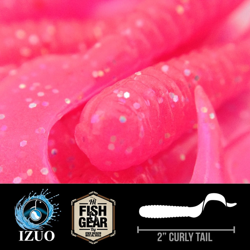 Hawaiian Angler 2'' Curly Tail Grubs