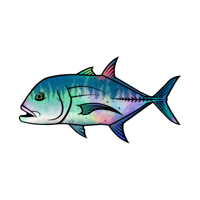 Hawaii Fishing Gear Stickers