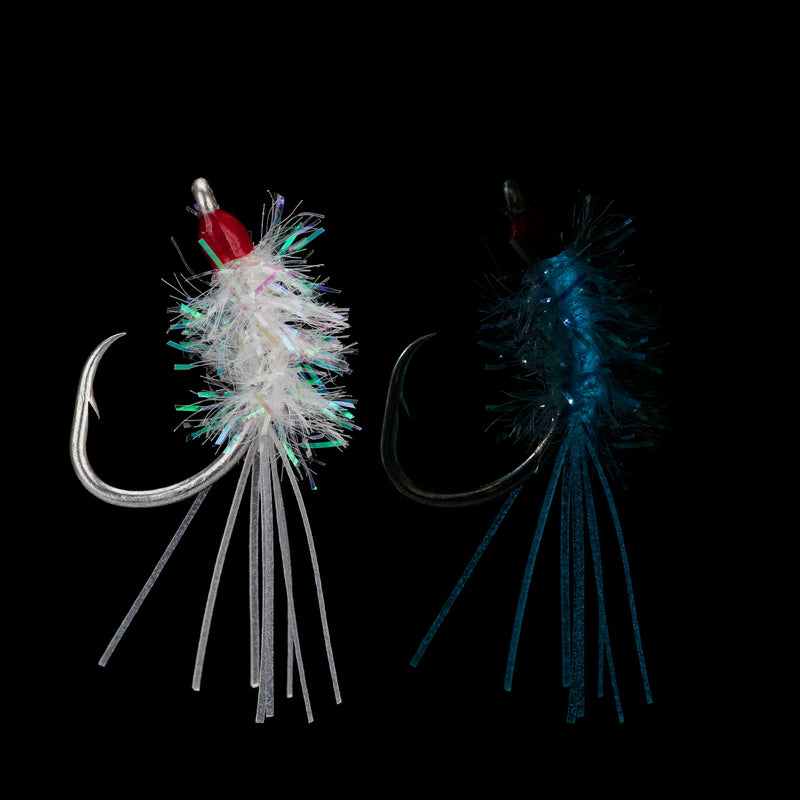 Kahakai Flies Pearl Fuzzy Glow Fly