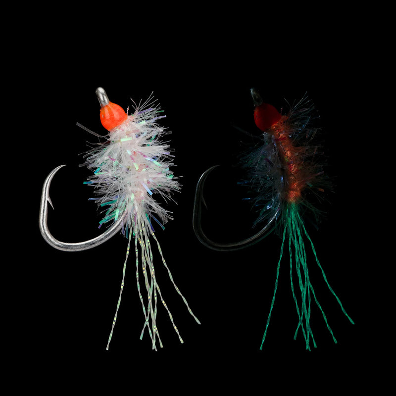 Kahakai Flies Pearl Fuzzy Glow Fly