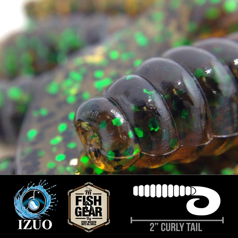 Hawaiian Angler 2'' Curly Tail Grubs