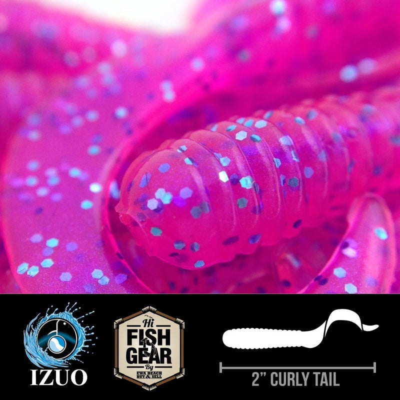 Hawaiian Angler 2'' Curly Tail Grubs