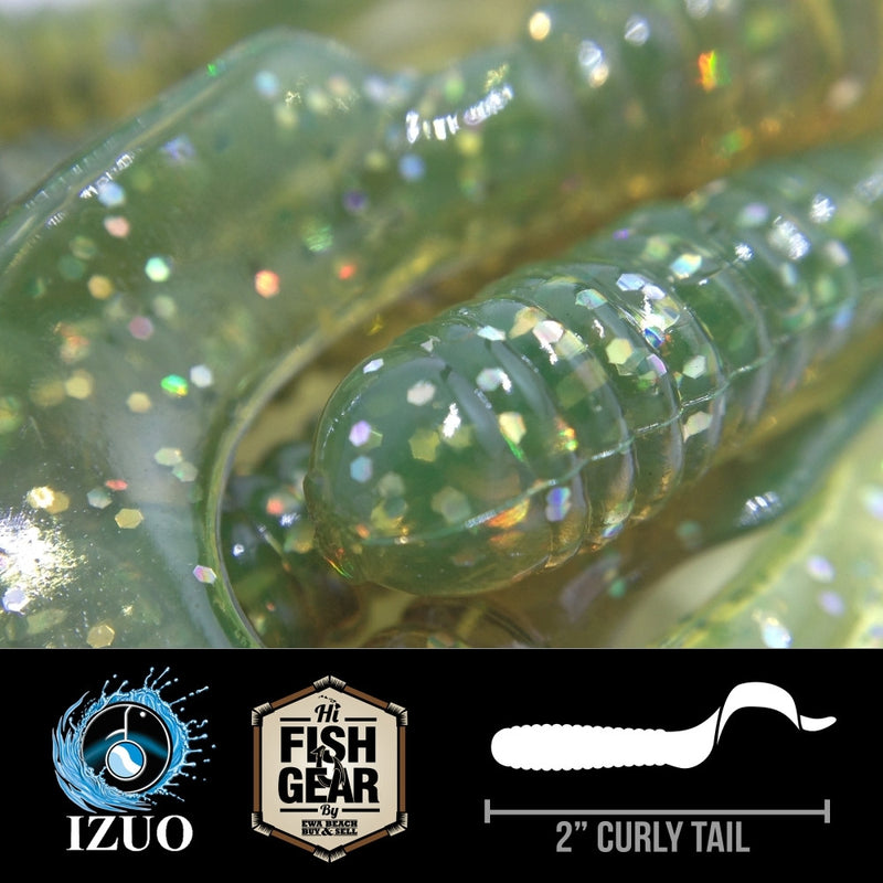 Hawaiian Angler 2'' Curly Tail Grubs