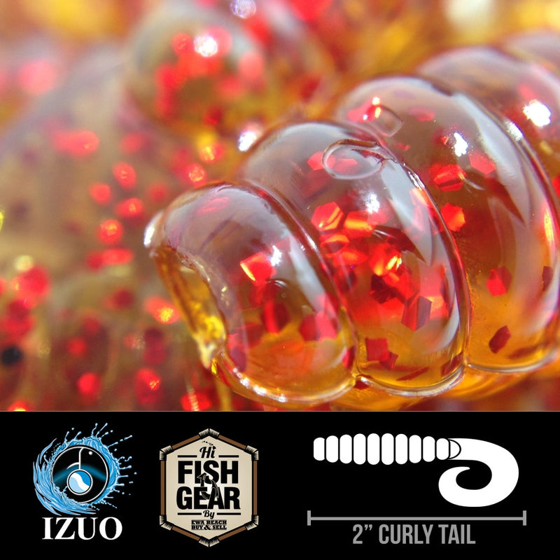 Hawaiian Angler 2'' Curly Tail Grubs