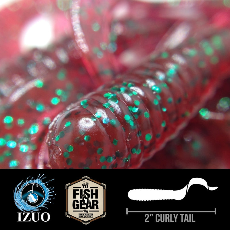 Hawaiian Angler 2'' Curly Tail Grubs