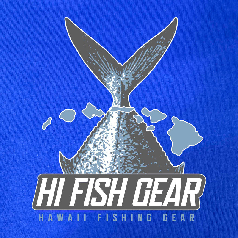 Hawaii Fishing Gear T-Shirts (12 Designs, 5 Colors)