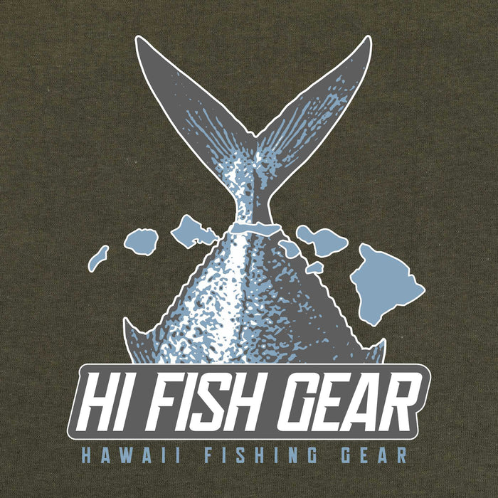 Hawaii Fishing Gear T-Shirts (12 Designs, 5 Colors)