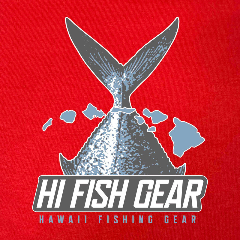 Hawaii Fishing Gear T-Shirts (12 Designs, 5 Colors)