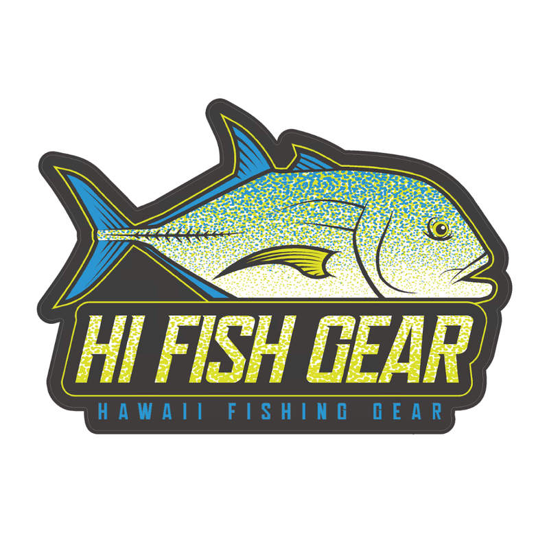 Hawaii Fishing Gear Stickers