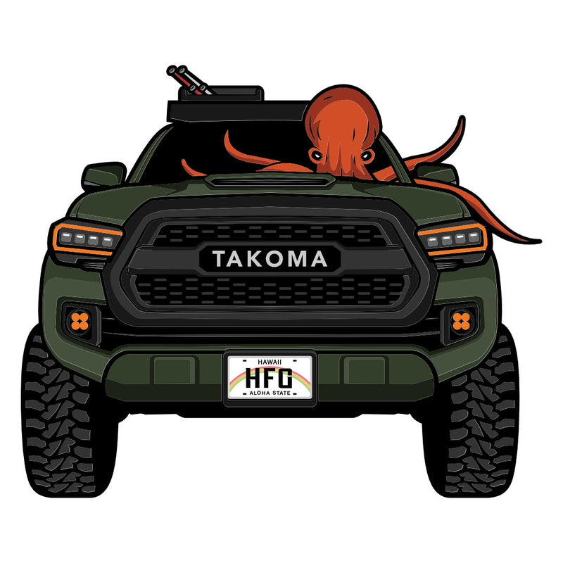 Hawaii Fishing Gear Stickers