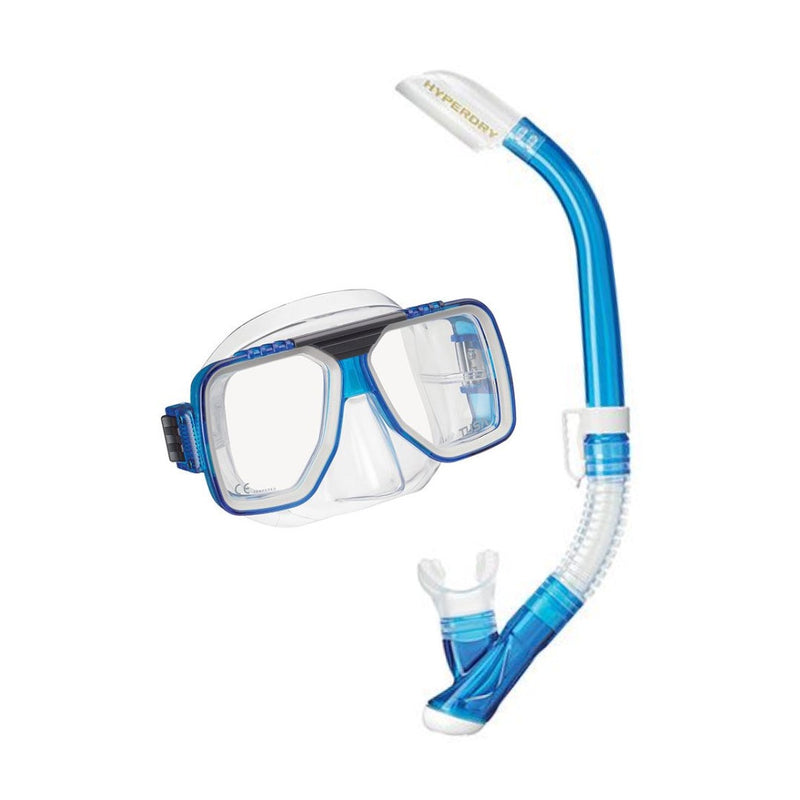 TUSA Liberator Adult Dry Mask & Snorkel Combo