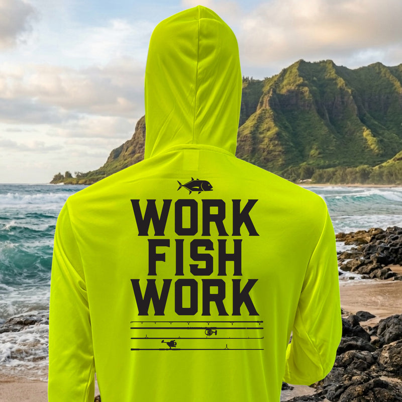 Work Fish Work UV Performance Hoodie
