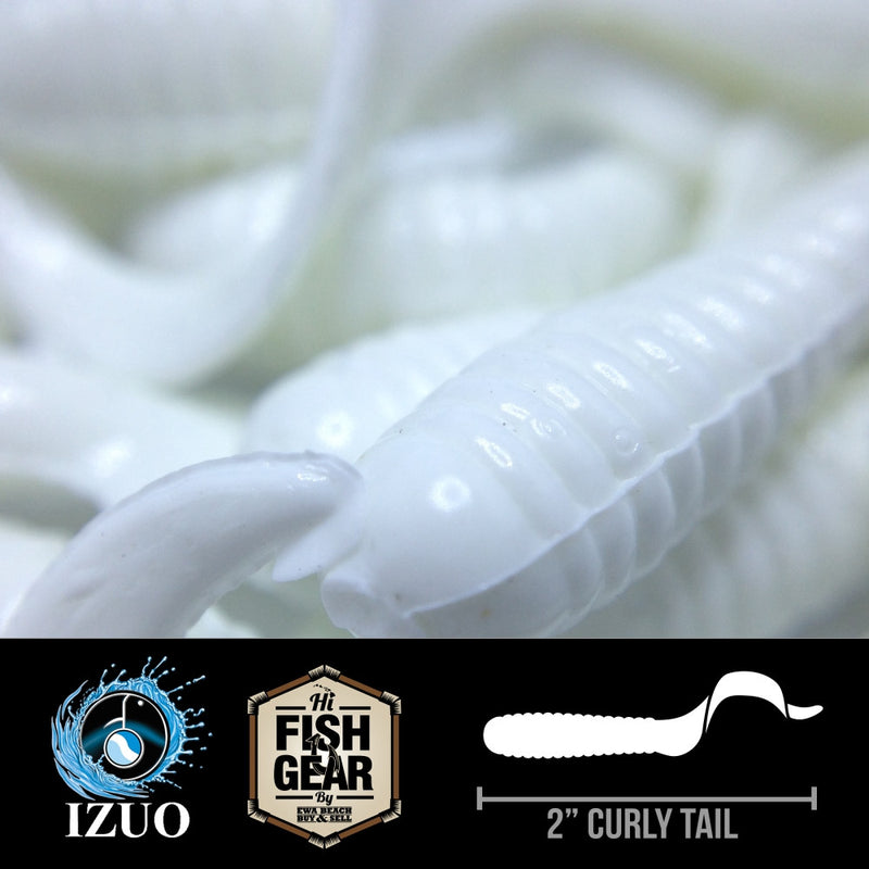 Hawaiian Angler 2'' Curly Tail Grubs