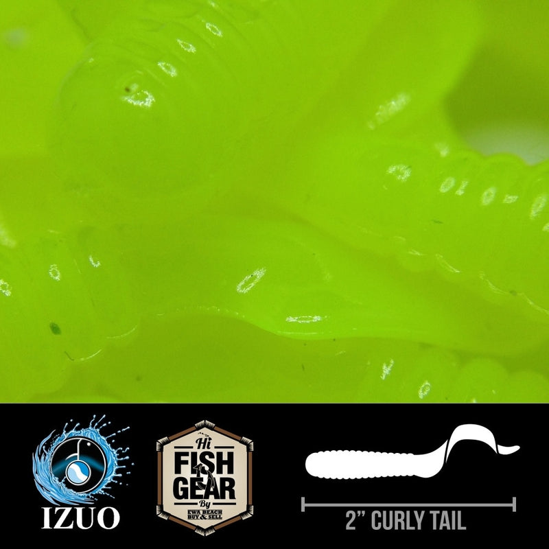 Hawaiian Angler 2'' Curly Tail Grubs
