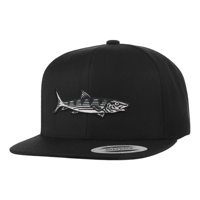 HFG - Oio (Bonefish) Black Snapback Flatbill Hat