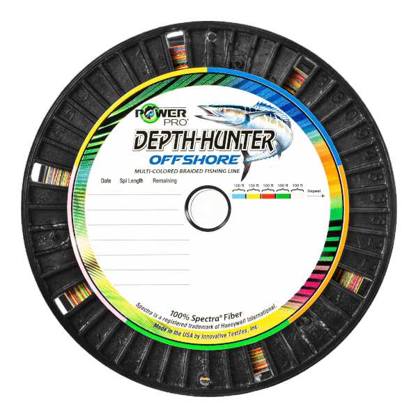 PowerPro Depth-Hunter Offshore Multi-Colored Braid