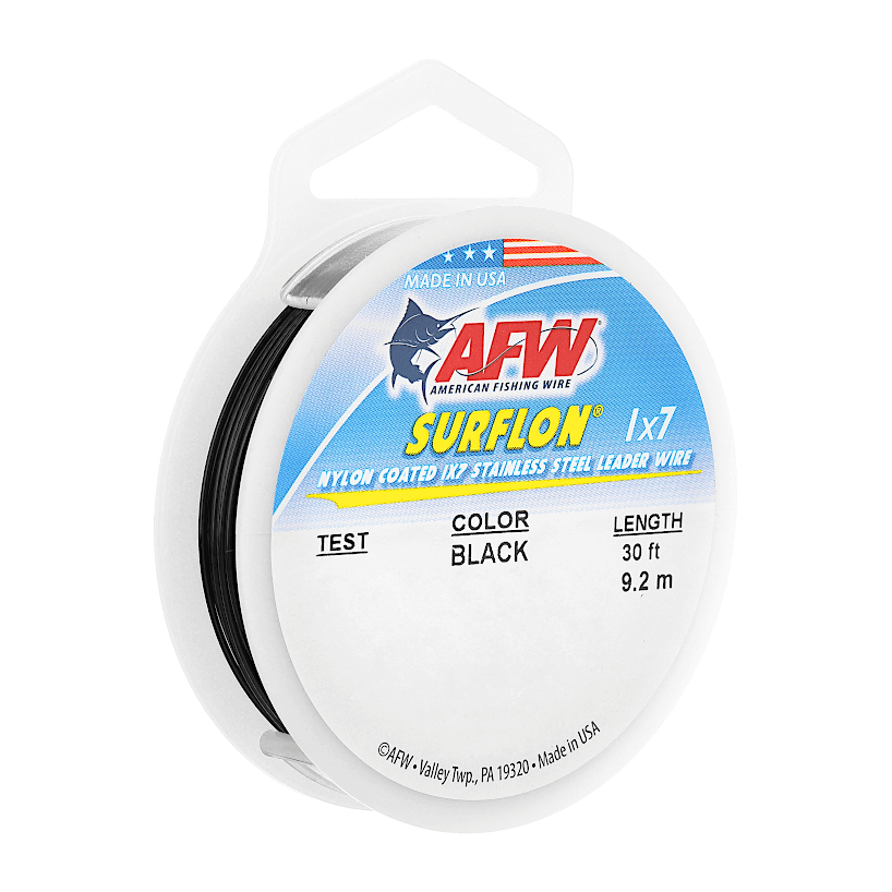 AFW Surflon Nylon Coated 1x7 Stainless Leader — HiFishGear