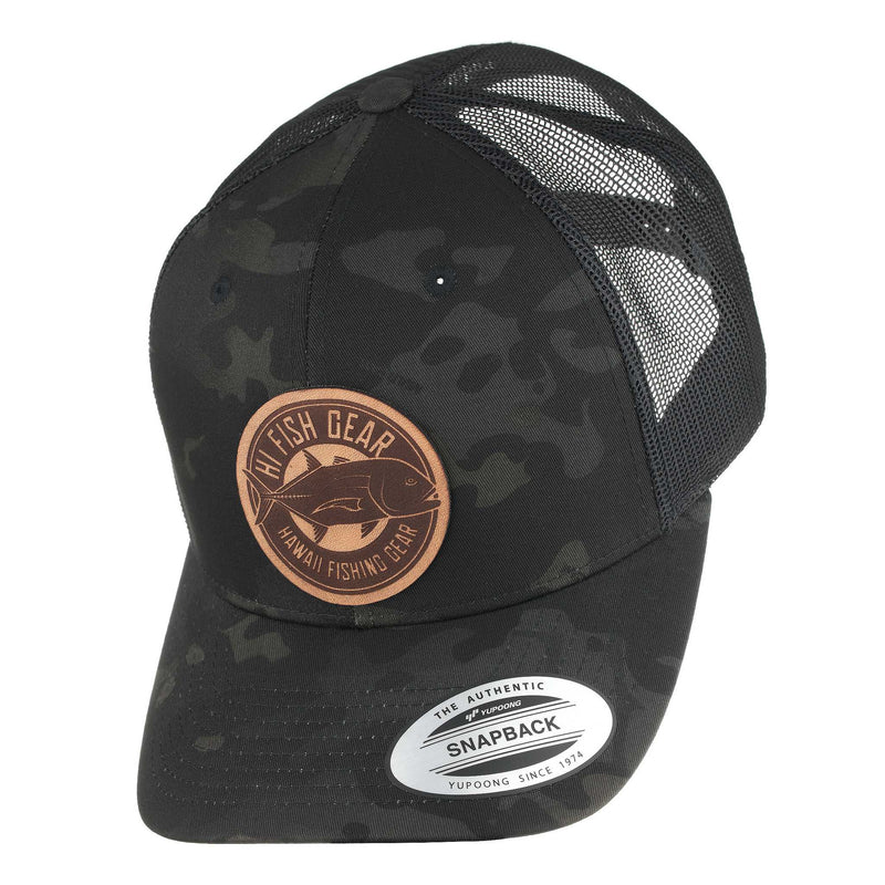 HFG - Ulua Leather MultiCam® Black Classic Snapback Trucker