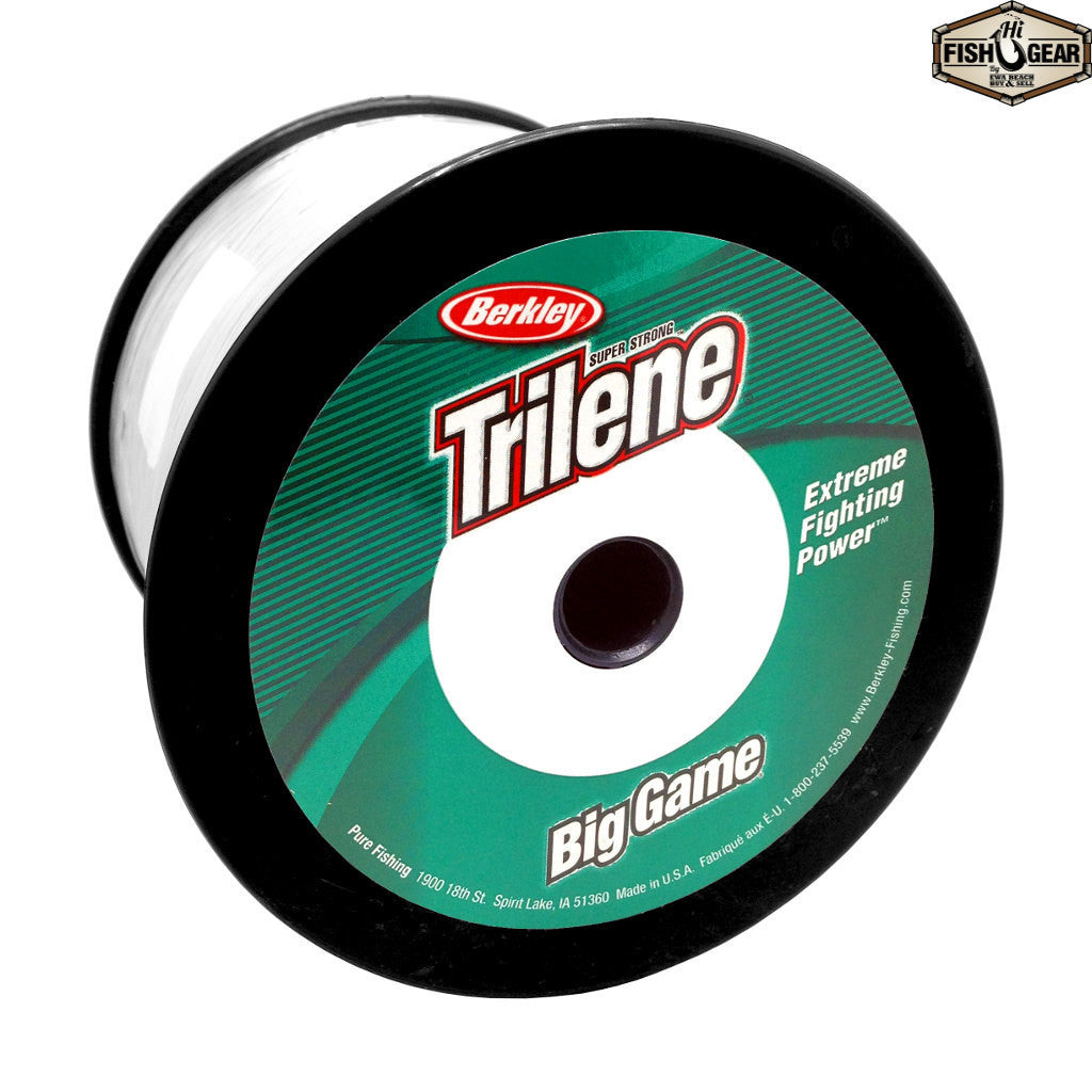 Berkley Trilene Big Game Monofilament Spool, 40lb, 1480yd, Clear