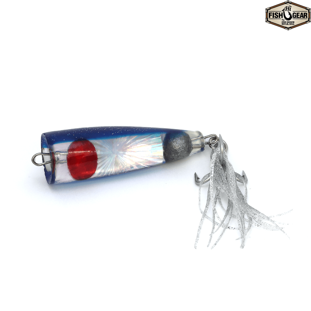 bape fishing lure for sale Nories EBIGAERU 76mm Natural Pearl Olive They give every big fish within hearing distance a wake Atom Striper Swiper - 2oz