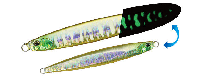 Drag Metal Force Semi-Long Saltwater Jigs 125g (129mm) / Squid Glow (PPA0510)