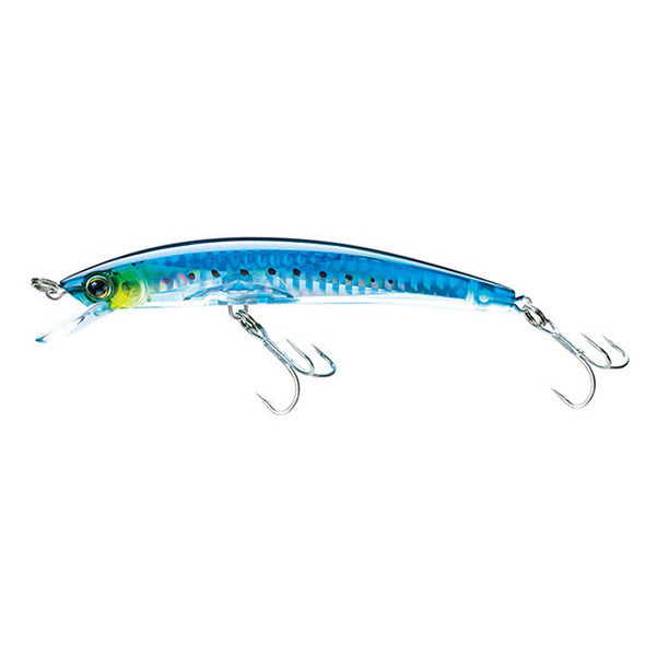 crystal fishing lure hair Yo-Zuri Crystal 3D 4 3/8" Floating Minnow Blue Yellow
