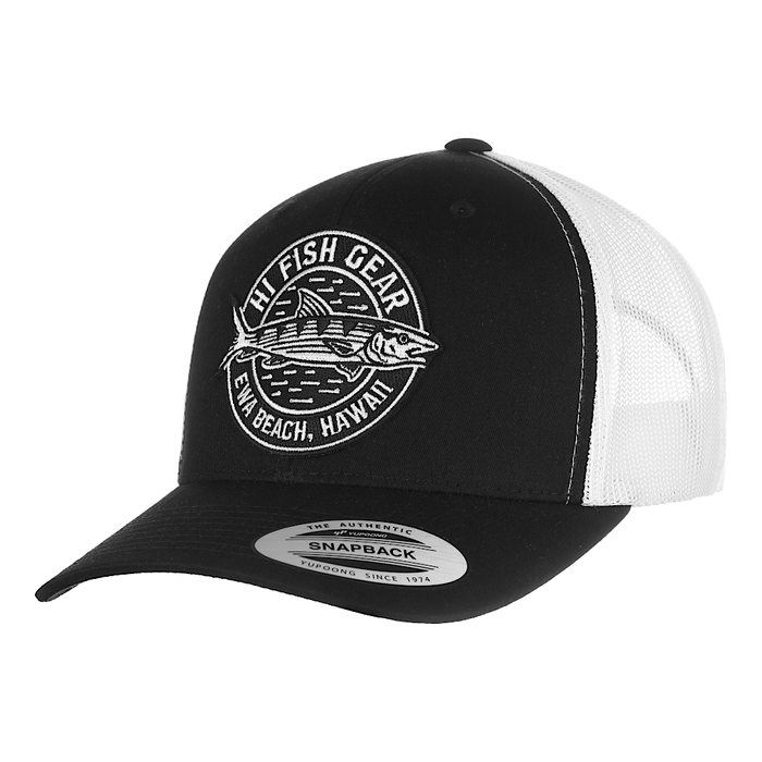 HFG - Oio Patch Black/White Snapback Classic Trucker Hat