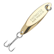Gold Acme Kastmaster Spoon with Treble Hook
