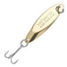 Gold Acme Kastmaster Spoon with Treble Hook