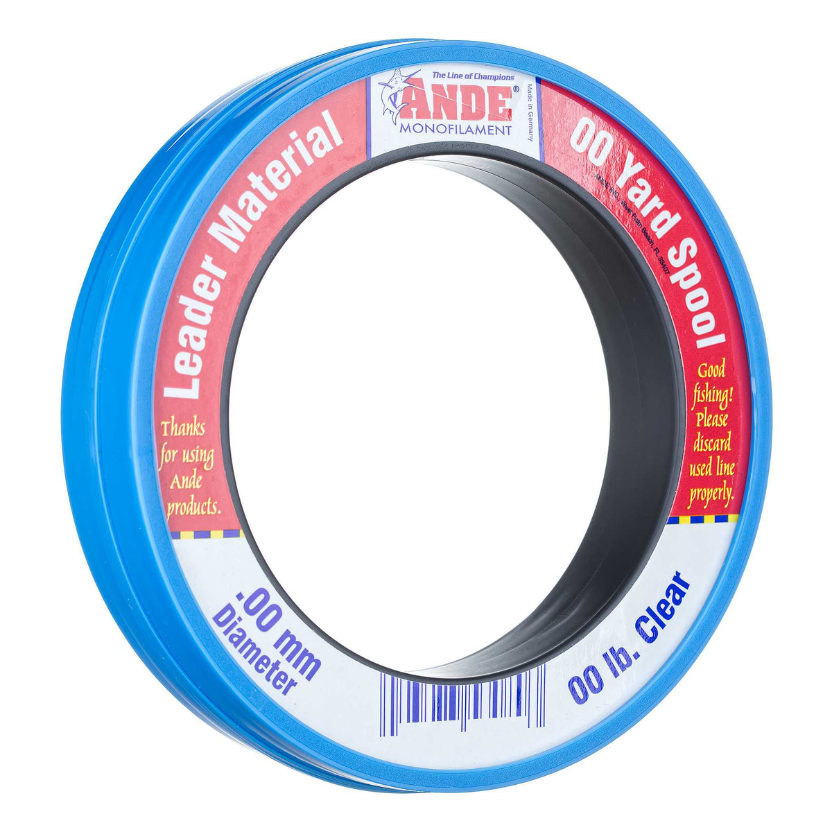 Ande Monofilament Leader Clear — HiFishGear