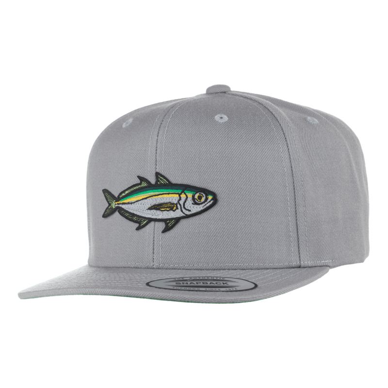 HFG - Akule Silver Flat Bill Snapback Hat