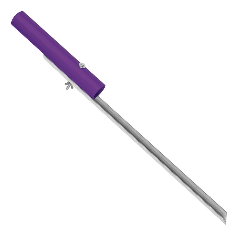 Blind Mullet 29in Color PVC Aluminum Folding Sand Spike