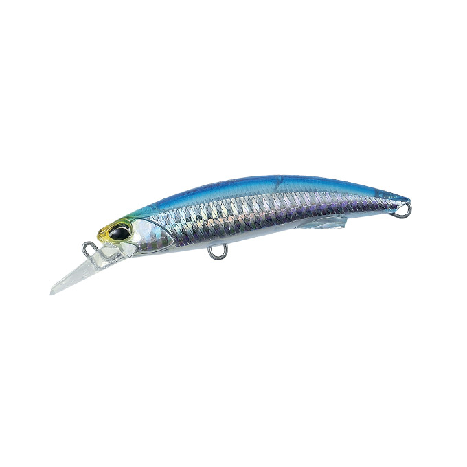 Duo Rough Trail Blazin Saltwater Sinking Lure Blue Chrome Sardine (MCCZ037) / 40g / 92mm