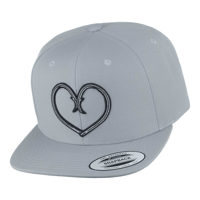 HFG - Hooked Silver Flat Bill Snapback Hat