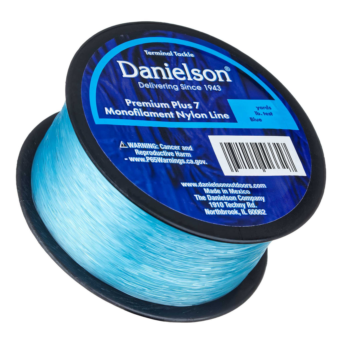Danielson 418B-10 Plus 7 Mono Nylon Line Blue 10 lb