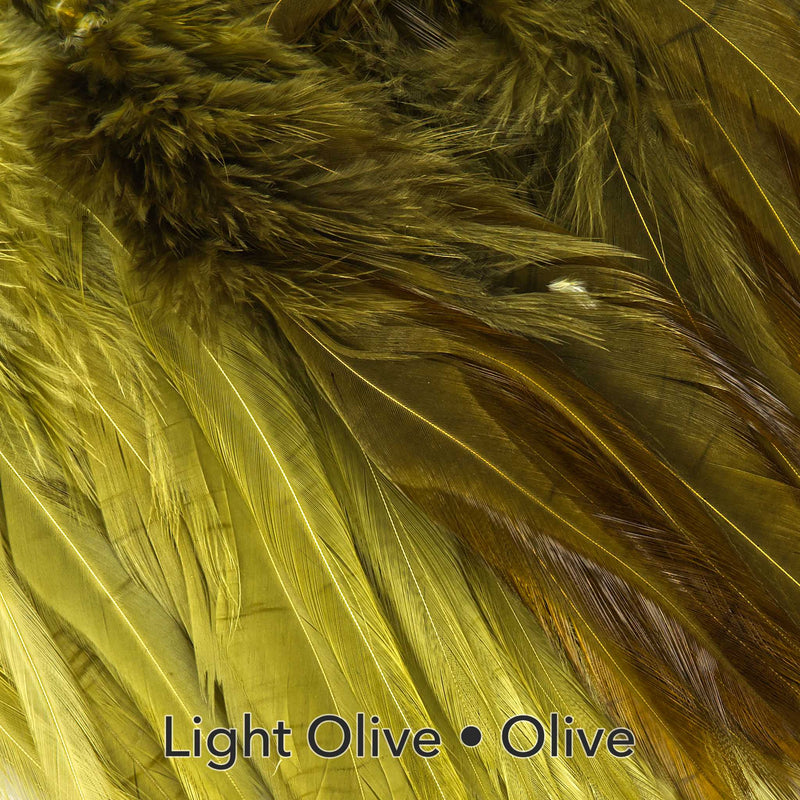 Hareline Strung Saddle Hackle