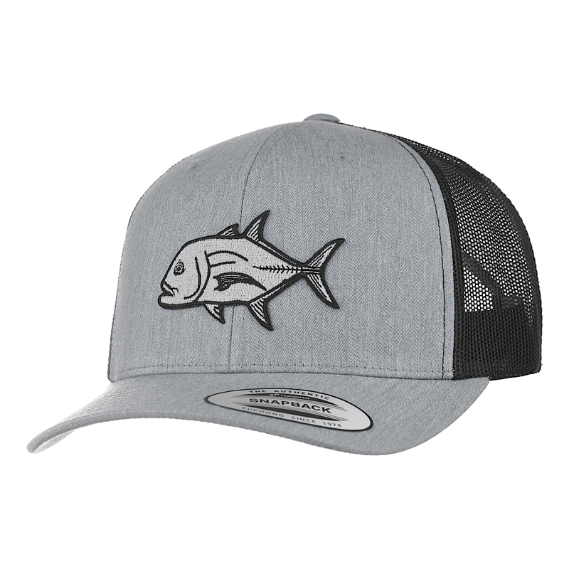 HFG - Ulua Heather/Black Snapback Classic Trucker Hat
