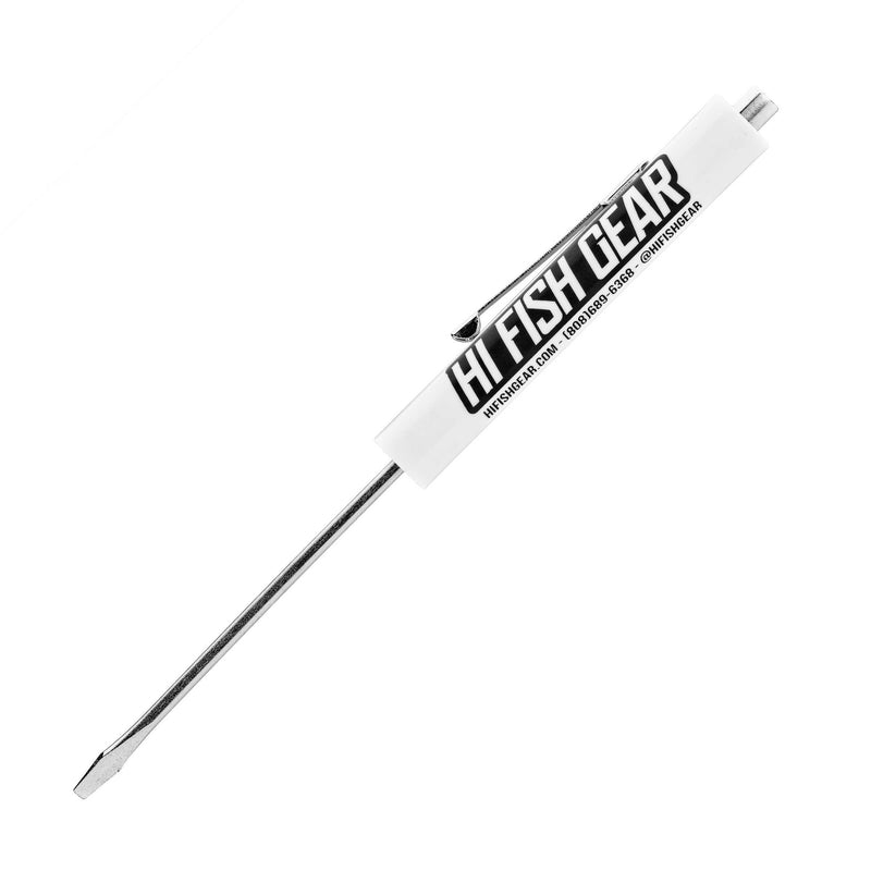 gear screwdriver HiFishGear Pocket Flat Head Screwdriver with Magnet