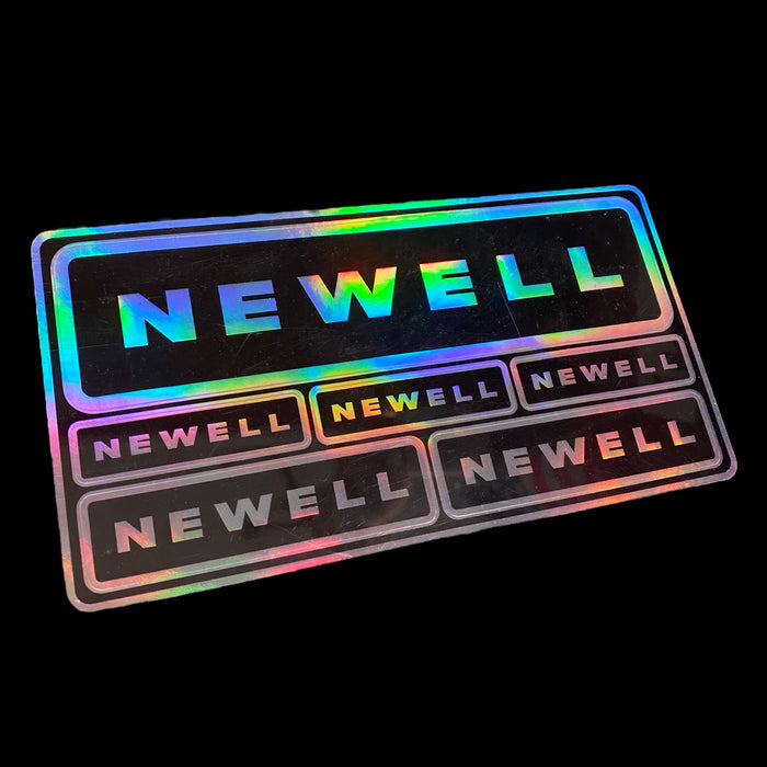 Newell® Badge Hologram Sticker Sheet