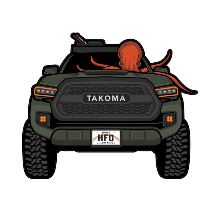 HFG - TAKOMA Truck 4" Vinyl Sticker