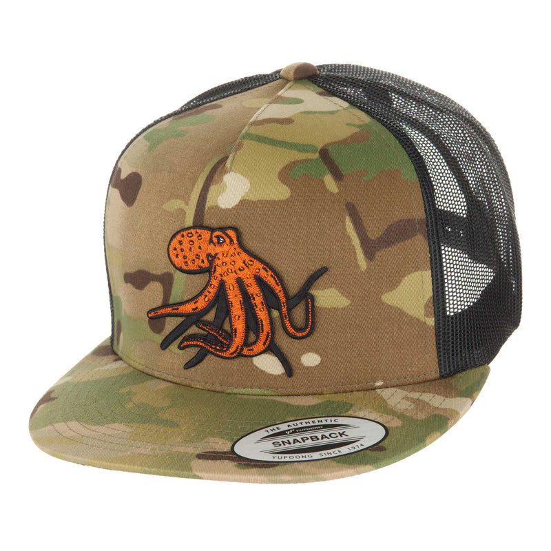 HFG - Tako Multicam Light Tropic/Black Flat Bill Trucker Hat