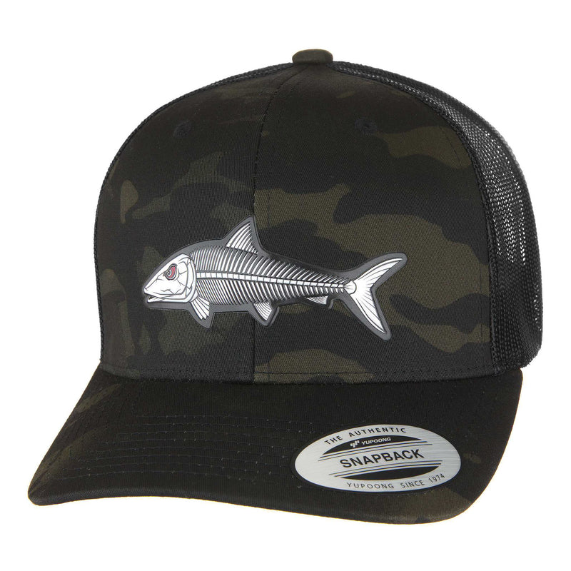 HFG - Oio Bones MultiCam® Black Classic Snapback Trucker Hat