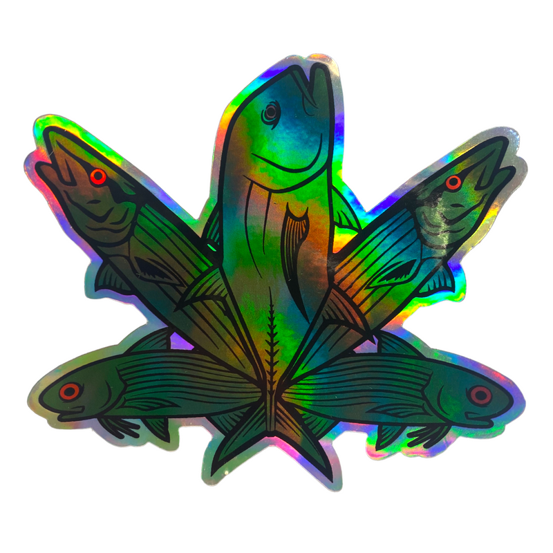 Hawaii Fishing Gear Stickers