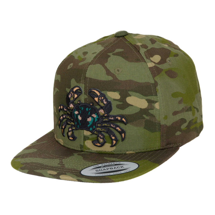 HFG - Samoan Mud Crab MultiCam® Tropic Green Flat Bill Snapback Hat