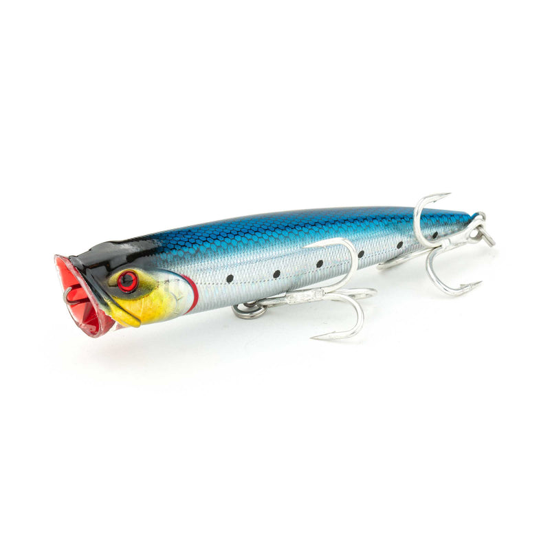 5 gram fishing lure Kaku Lures Style VV Floating Popper (5.5''/1.5oz) Blue / Sardine